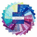 Riley Blake, Daisy Dot Batiks 10in Sq Set