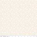 Riley Blake, Elegant Essentials, Small Floral Pearl, Cream