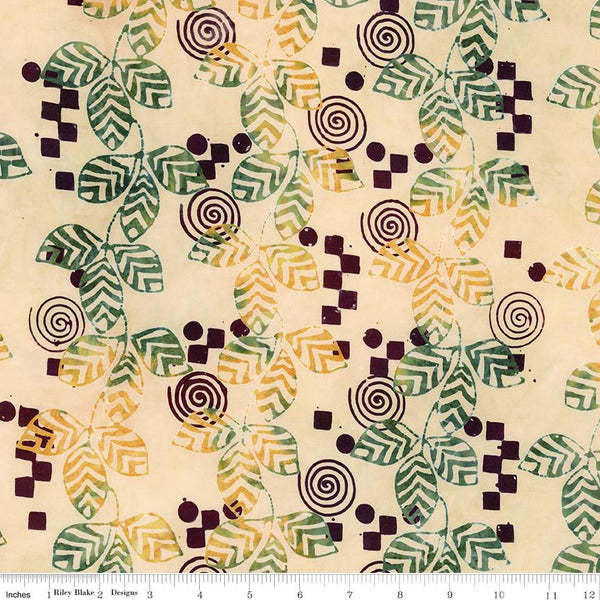 Riley Blake, Kalinda Batiks, Espresso, Parmesan