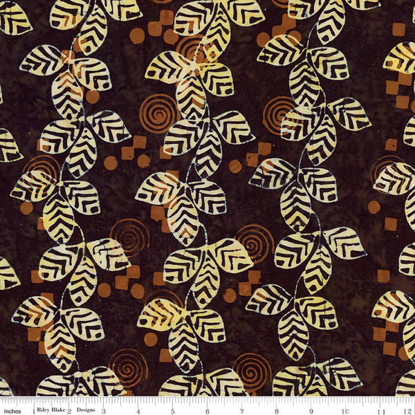 Riley Blake, Kalinda Batiks, Espresso, Tigerwood