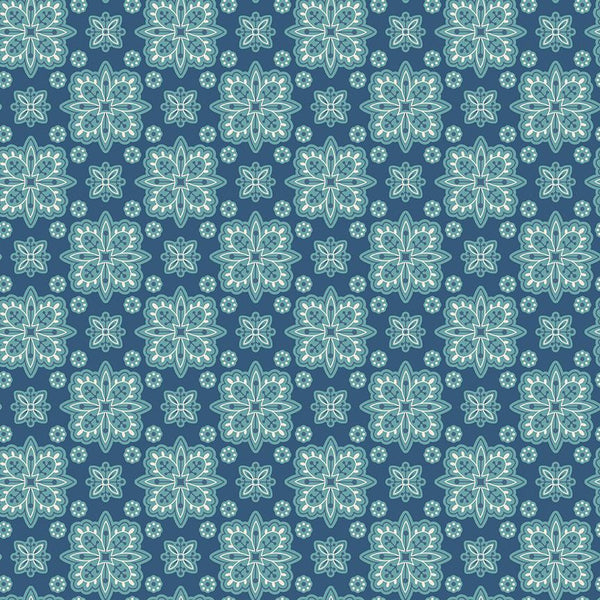 Riley Blake, Lori Holt, Americana, Parade, Dk Denim