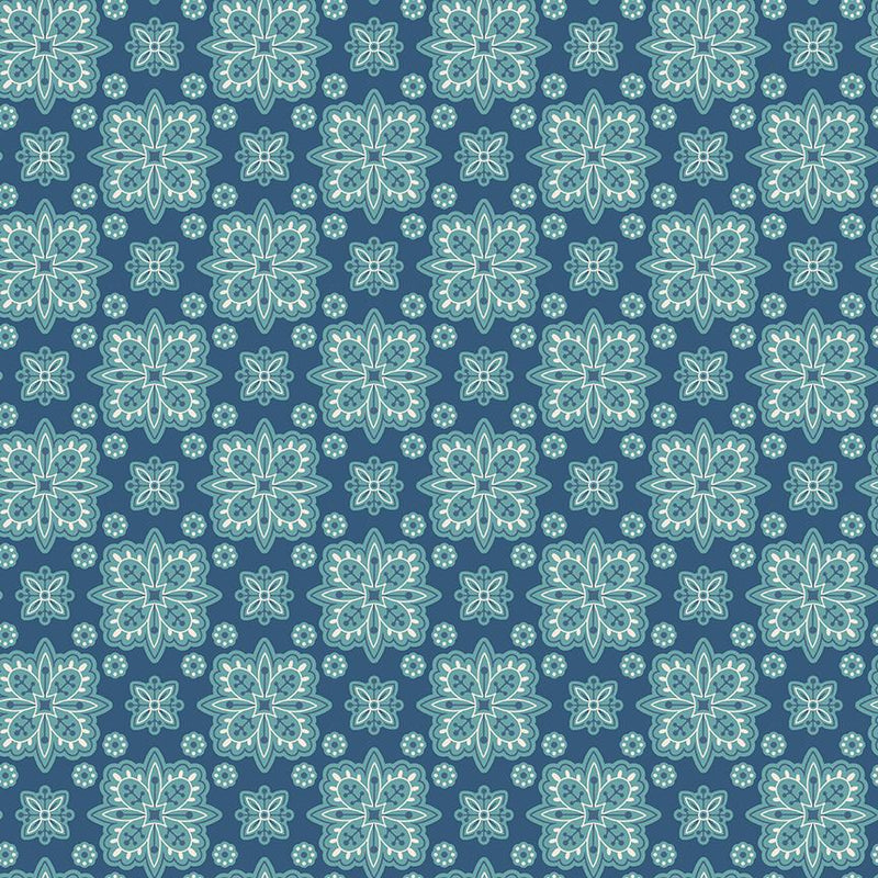 Riley Blake, Lori Holt, Americana, Parade, Dk Denim