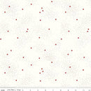 Riley Blake, Mistletoe & Holly, Dainty Daisy on Cloud/Barn Red