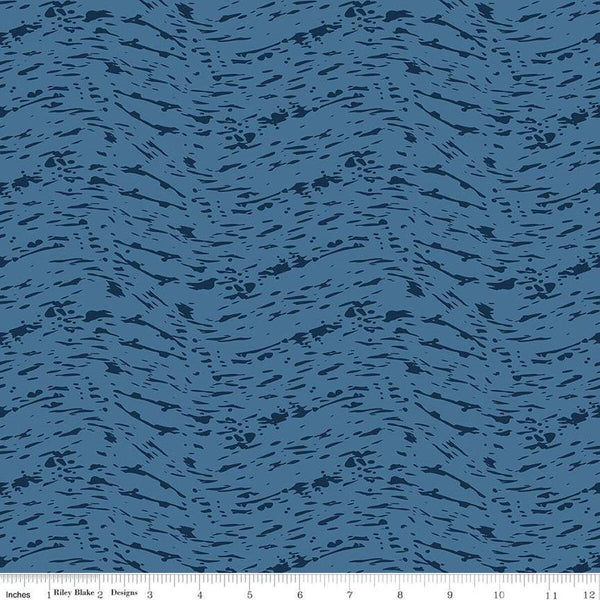 Riley Blake, Ocean Oasis, Waves, Ocean