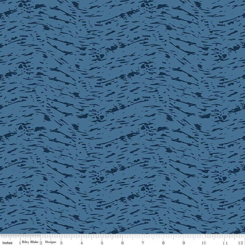 Riley Blake, Ocean Oasis, Waves, Ocean