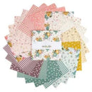 Riley Blake, Sandy Gervais, Renew 10in Stacker, 42 pc