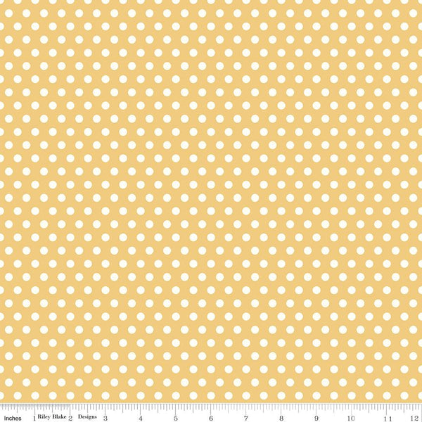 Riley Blake. Sunset Ridge, Dots, Honey