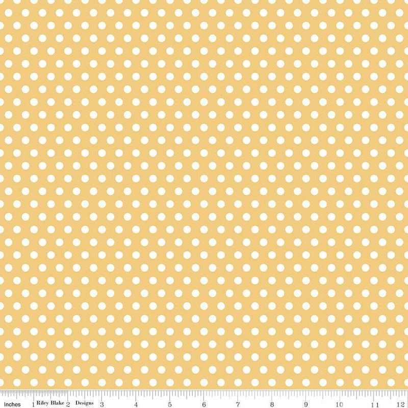 Riley Blake. Sunset Ridge, Dots, Honey