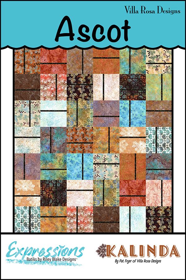Riley Blake, Villa Rosa, Ascot Quilt Pattern
