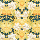 Robert Kaufman, Grove, Lemons & Flowers, Lemon Yellow