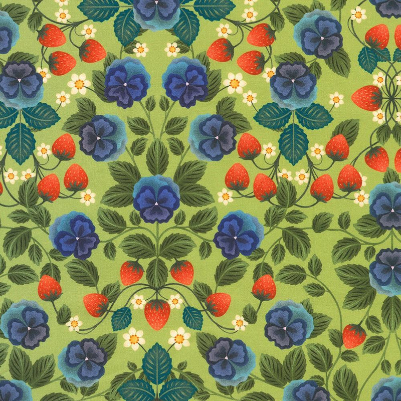 Robert Kaufman, Grove, Pansy & Strawberry, Sage