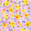 Robert Kaufman, Happy Easter, Flowers on Lilac
