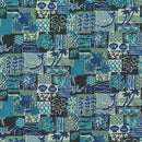 Robert Kaufman, Island Paradise, Allover, Blue