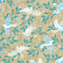 Robert Kaufman, Sonja Rescek, Peaceful, Birds with Holly, Natural