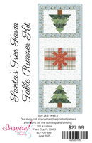 Santas Tree Farm Table Runner Kit