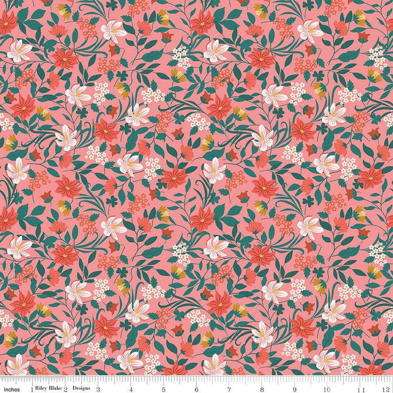 Sew A Story, Thimbelina, Garden, Coral