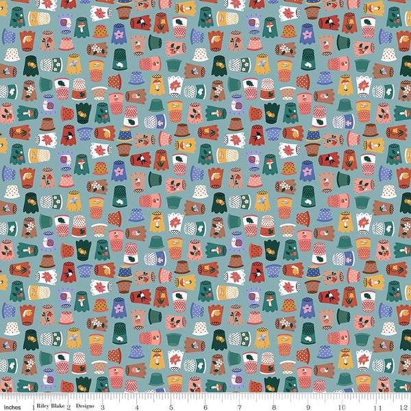 Sew A Story, Thimbelina, Thimble Collection, Mist