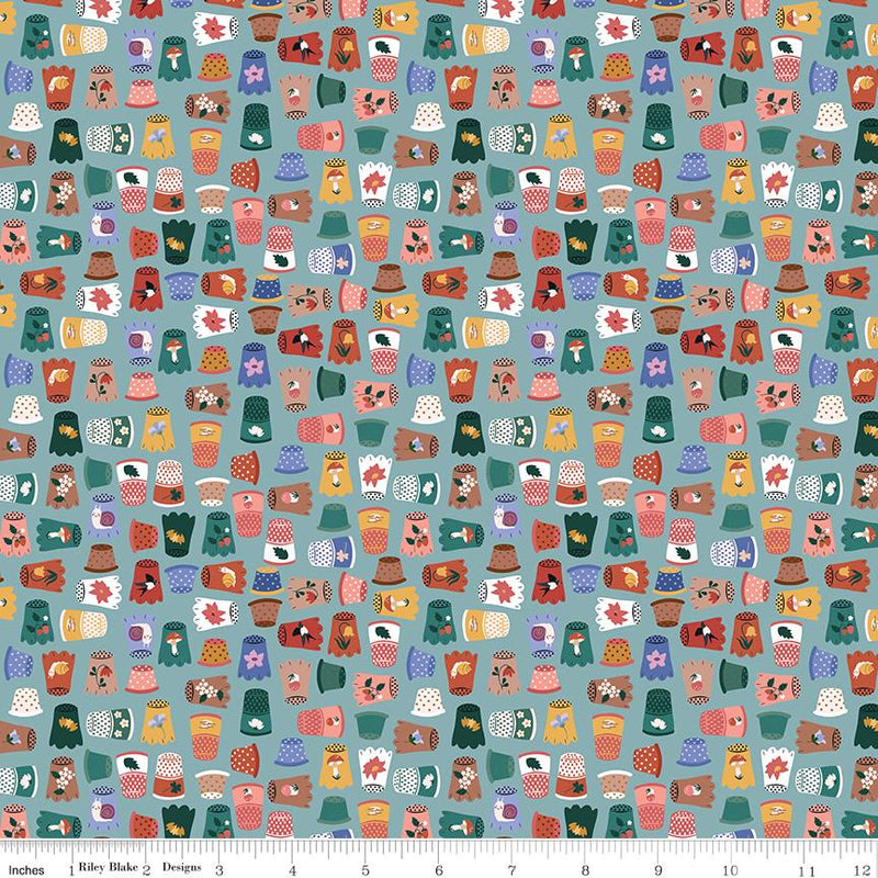 Sew A Story, Thimbelina, Thimble Collection, Mist