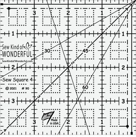 Sew Square 4 Ruler