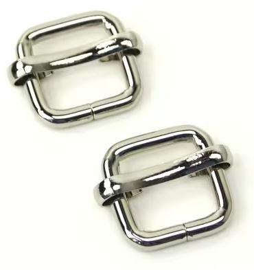 Slider Buckle 1/2" Nickel