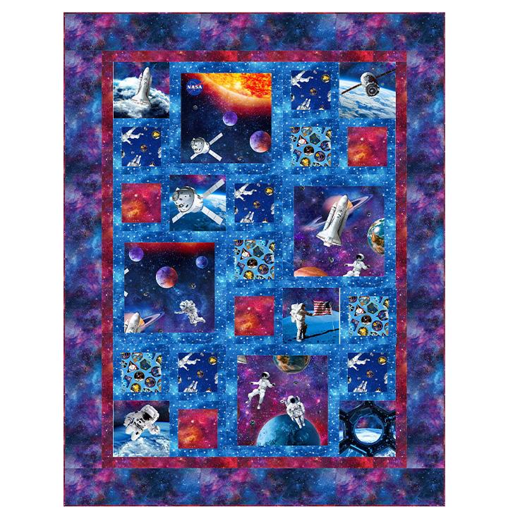 Space Odyssey Panel Quilt Kit