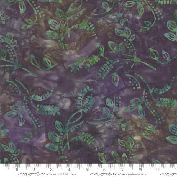 Splendor Batiks - Wildflowers - Eggplant