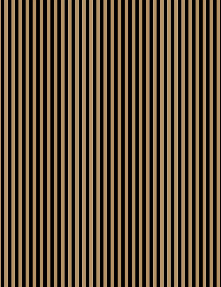 Stripe, Black & Tan