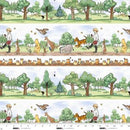 Studio E, Classic Winnie The Pooh, Border Stripe, Multi