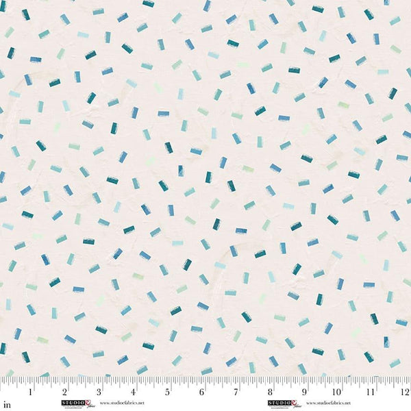 Studio E, Color Me Abstract, Tiny Triangles, Cream