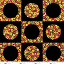 Studio E, Dots and Holes Seasonal, Harvest Panel, Black