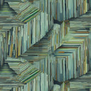 Studio E, I Walk The Line, 118" Wide Back, Emerald