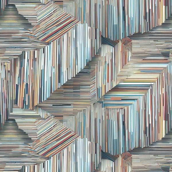 Studio E, I Walk The Line, 118" Wide Back, Slate