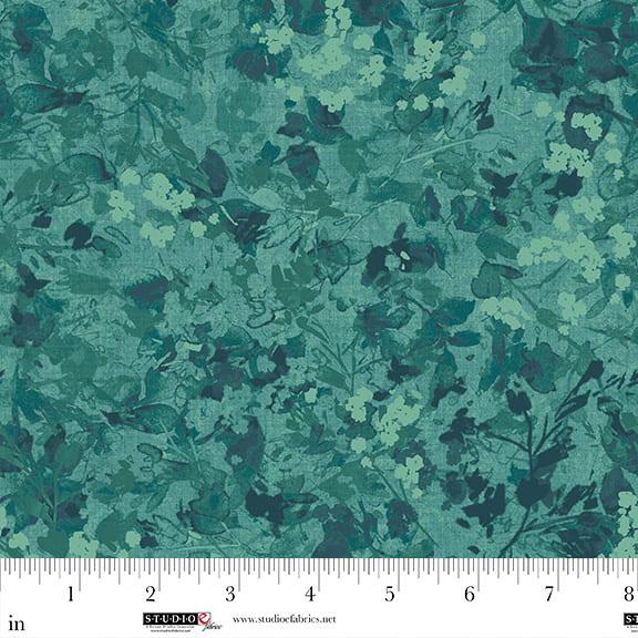 Studio E, Neighborhood Association, Leaf Texture, Teal