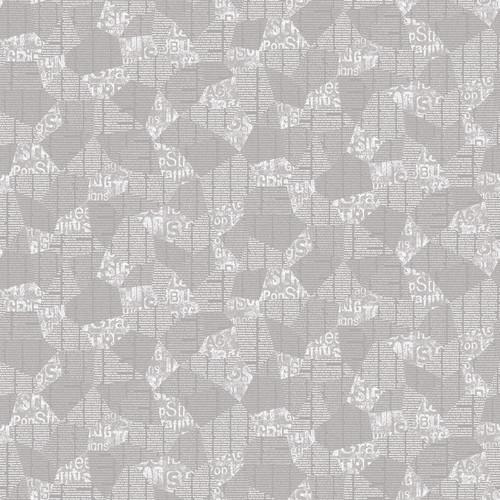 Studio E, Urban News Wide Backing 118" wide, Gray