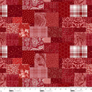Studio e Fabrics, Pieces of America, Ruby Patchwork