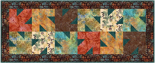 Summer's End, Batik Table Runner Kit