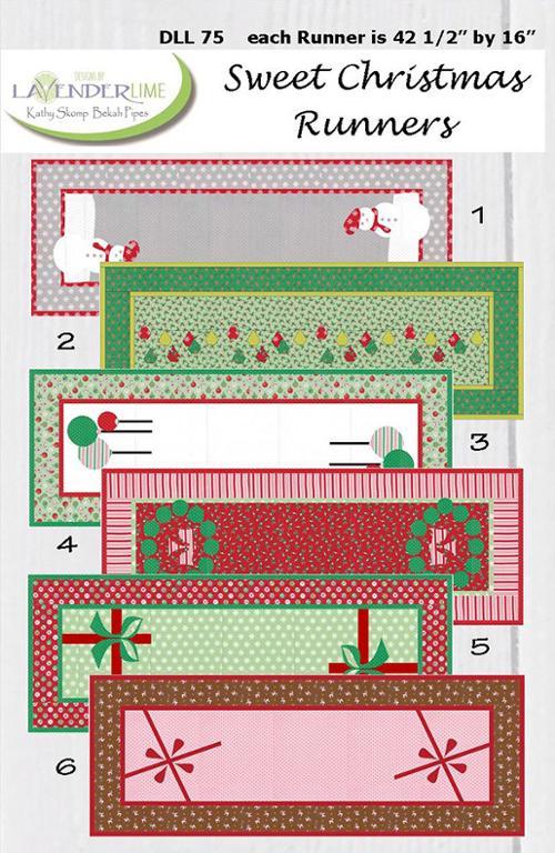 Sweet Christmas Runners Pattern