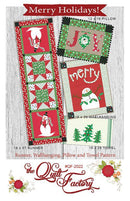 The Quilt Factory, Merry Holidays Pattern
