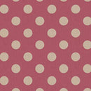 Tilda Chambray Dots, Burgundy