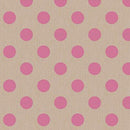 Tilda Chambray Dots, Pink