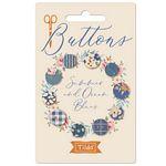 Tilda, Creating Memories Summer Btn 5pc 10mm and 12mm