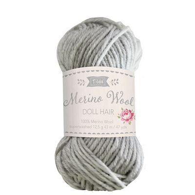 Tilda Doll Yarn for Hair TIL140051 Fog