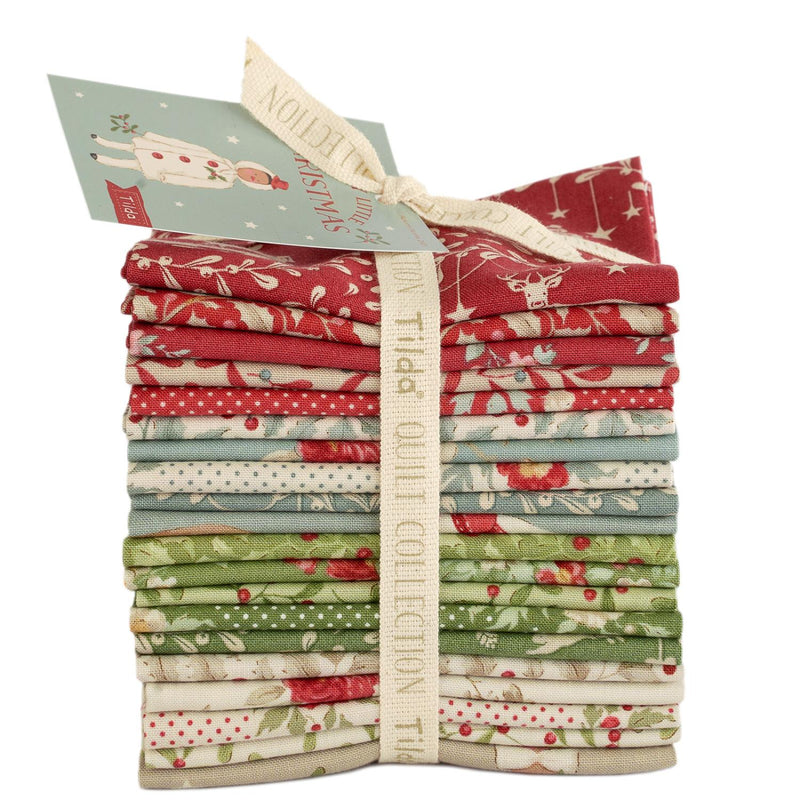 Tilda, Merry Little Christmas, 20 pc Fat Eighth Bundle