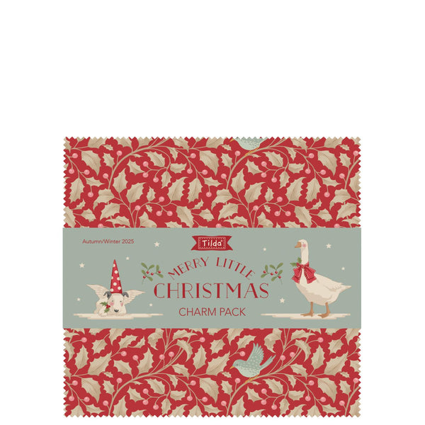 Tilda, Merry Little Christmas, Charm Pack