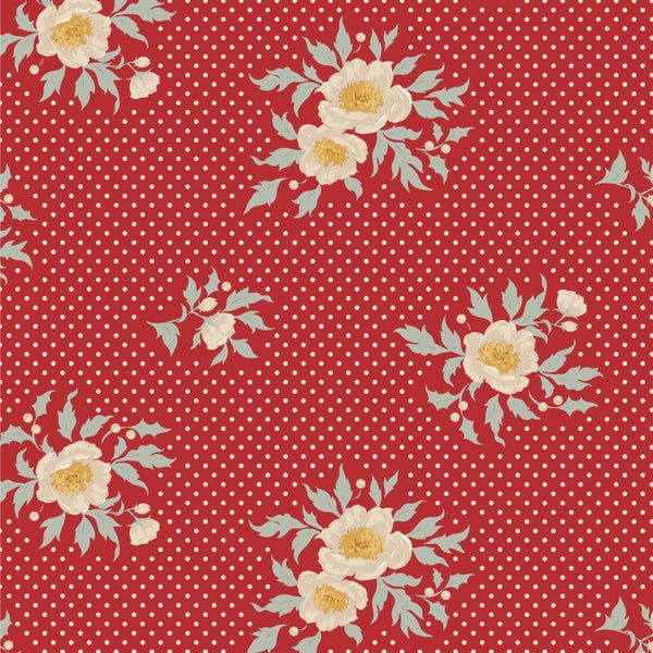 Tilda, Merry Little Christmas, Joy, Red