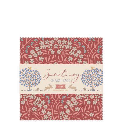 Tilda Sanctuary Charm Pack-40 squares 5X5in