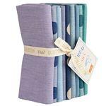 Tilda Seasonal Chambray 9 piece Fat Quarter Bundle, Summer Blues