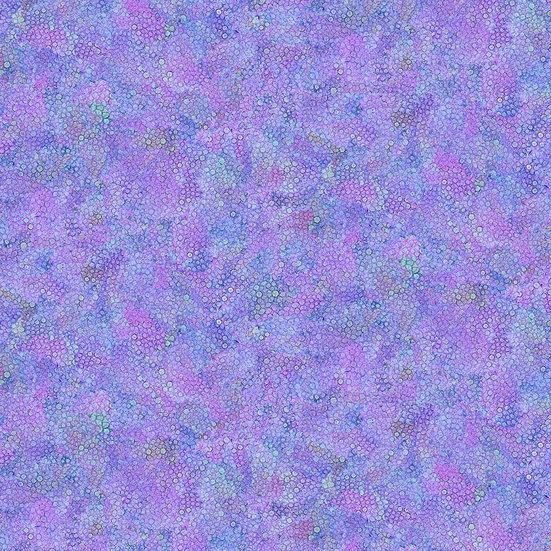 Timeless Treasures, Dragonfly Mist, Bubble Texture, Lavender