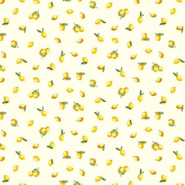 Timeless Treasures, Limoncello, Mini Lemons on Cream