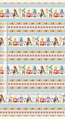 Timeless Treasures, Sewing Gnomes, Border Stripe